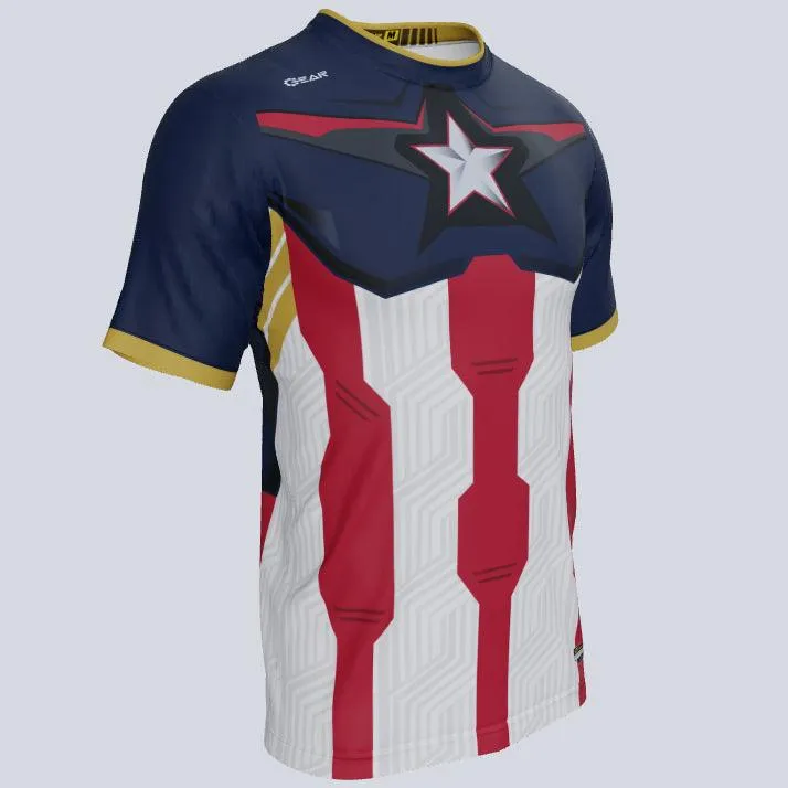 Captain Custom USA Jersey