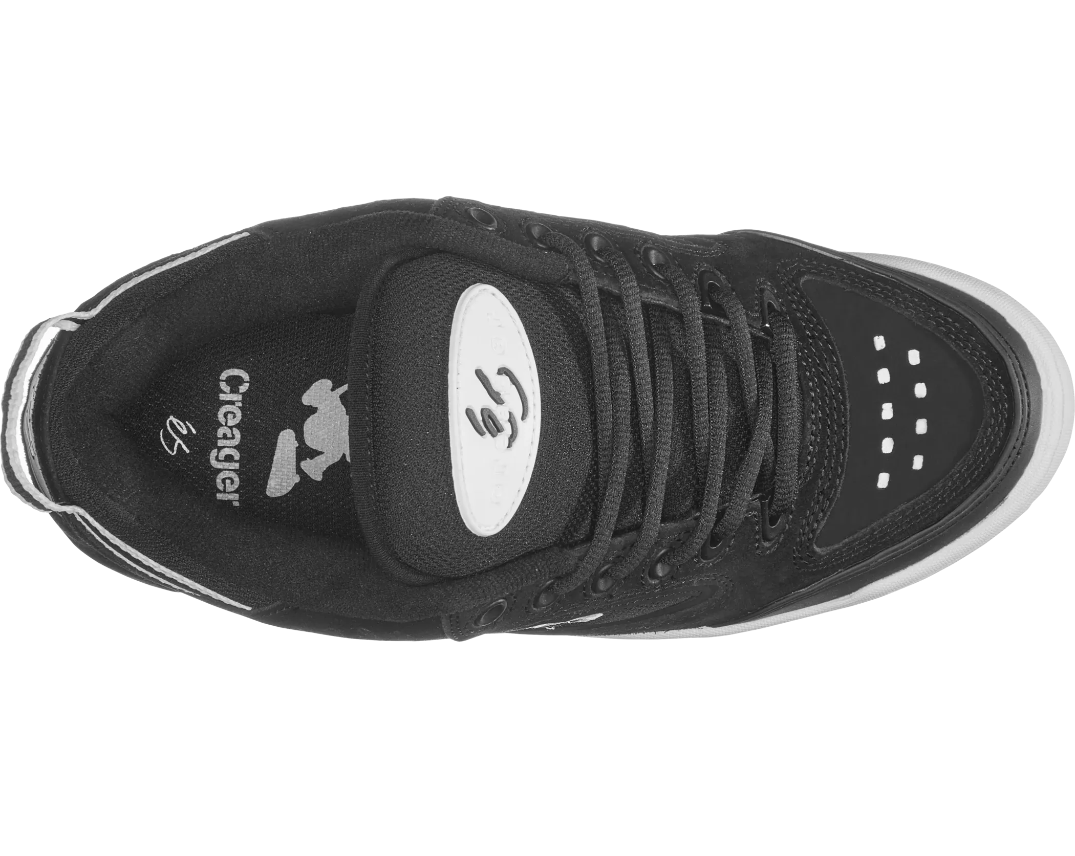 eS Creager Shoe, Black White