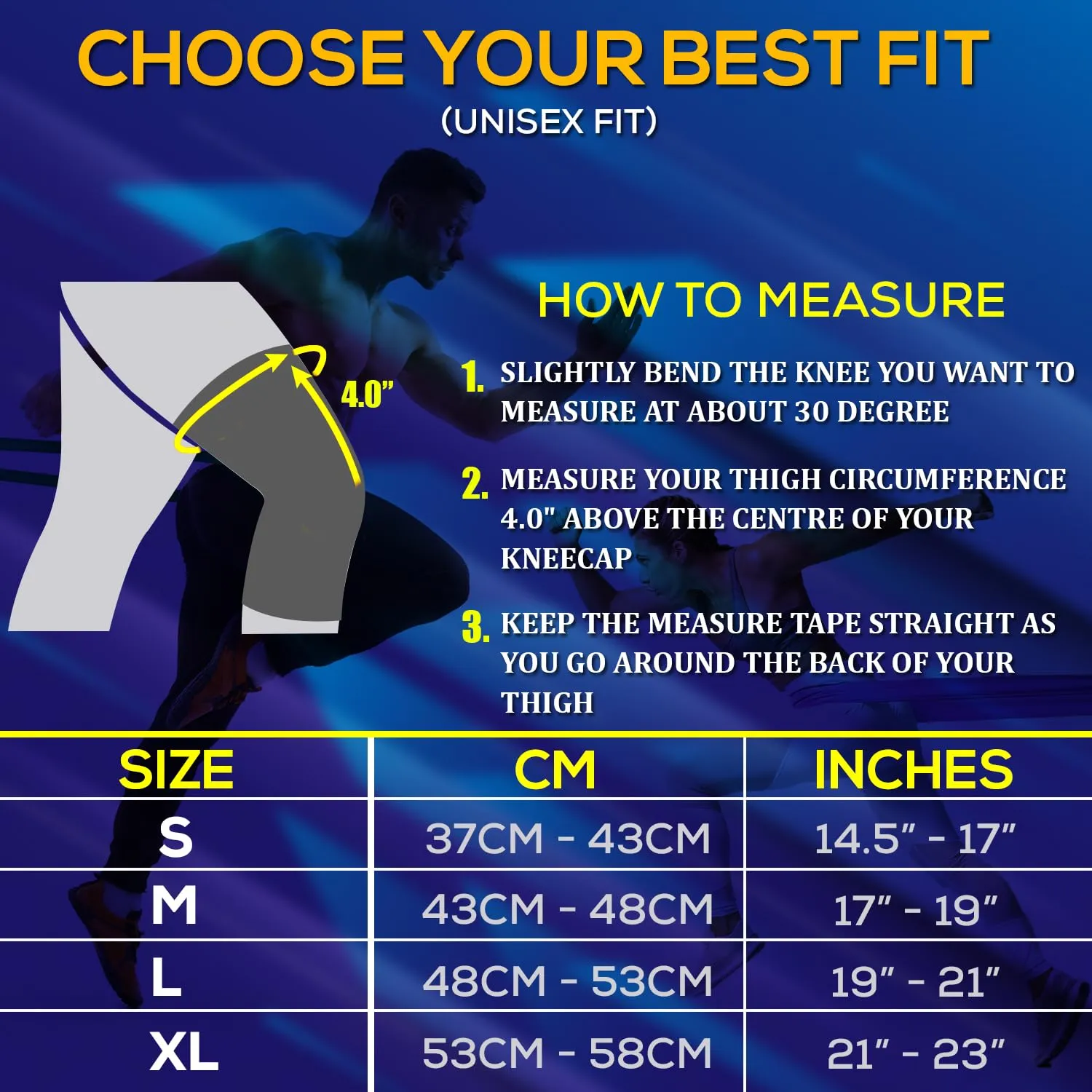 Hykes Orthopedic Knee & Calf Compression Sleeve with Anti Slip, Leg Compression for sports Gym Running Cycling Jogging Workout Pain Relief Injury Protection Sweat Resistant - Pair (Color : Grey , Size : Large)
