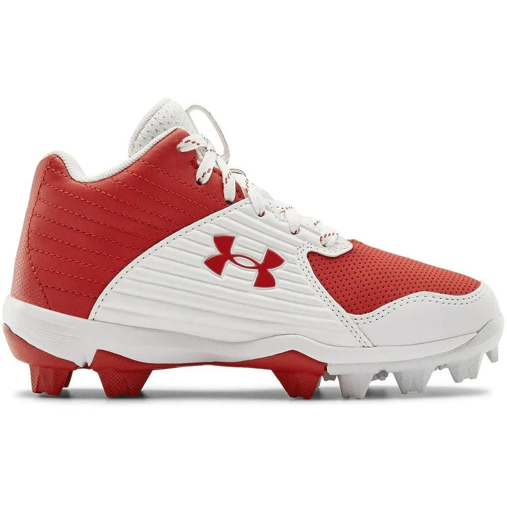UA Leadoff Mid RM Jr. Baseball Cleats